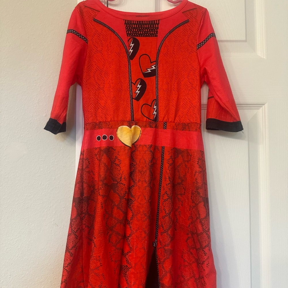 Descendants Queen of Hearts Costume Dress